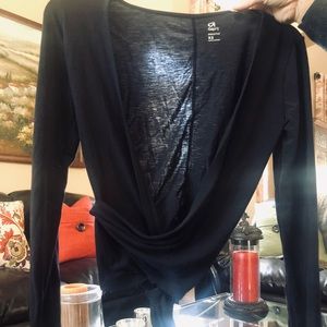 Gap Fit ballet wrap top